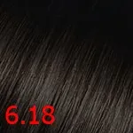 краска для волос Adricoco Miss Adri 6.18 Темный блонд пепельный коричневый Adricoco Miss Adri 6.18 Темный блонд пепельный коричневый